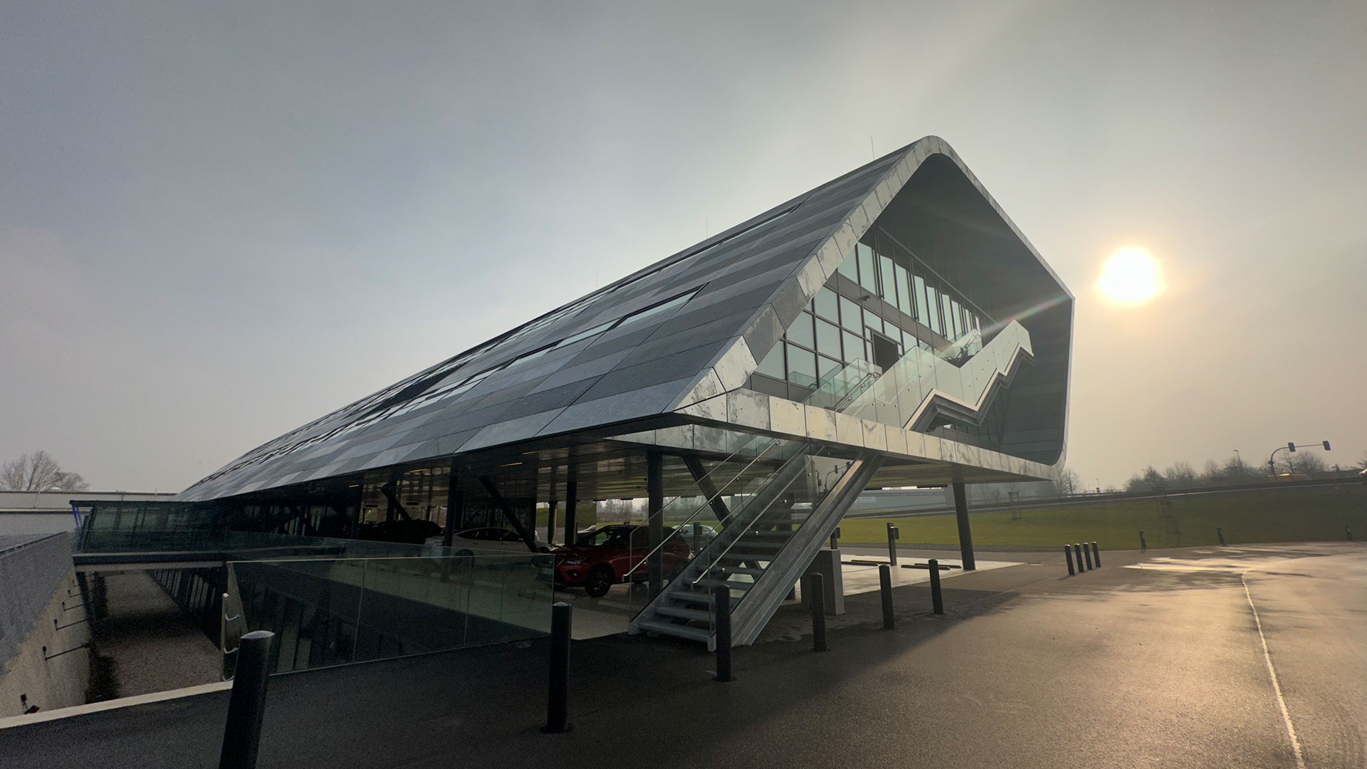 Außenansicht des BORA Flagship Stores.